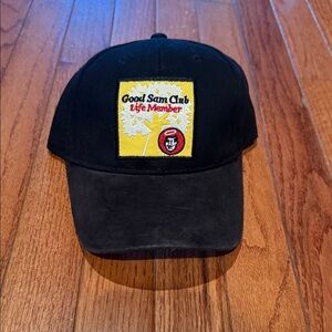 Vintage Good Sam Club Life Member Black Hat